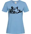 Жіноча футболка Кошенятко Блакитний Жіноча футболка Кошенятко Блакитний фото