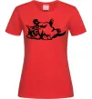 Жіноча футболка Кошенятко Червоний Жіноча футболка Кошенятко Червоний фото