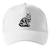 Кепка Maine Coon cat Белый фото