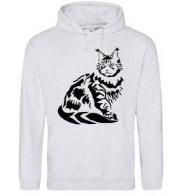 Женская толстовка (худи) Maine Coon cat