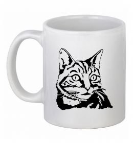 Чашка керамічна Просто кіт