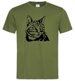 Чоловіча футболка Просто кіт Чоловіча футболка Просто кіт