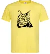 Чоловіча футболка Просто кіт Лимонний Чоловіча футболка Просто кіт Лимонний фото
