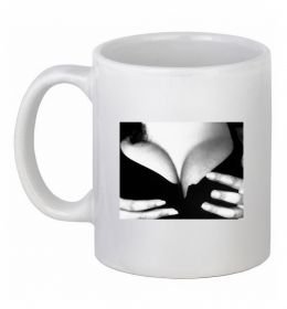 Чашка керамическая Груди Моніки Белуччі Чашка керамическая Груди Моніки Белуччі