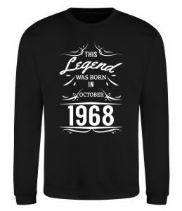 Свитшот This legend was born in october