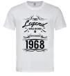 Мужская футболка This legend was born in november Белый фото