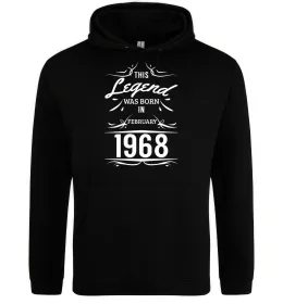 Мужская толстовка (худи) №50 original since Черный фото