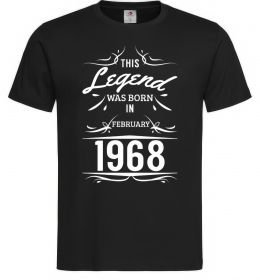 Мужская футболка This legend was born in february