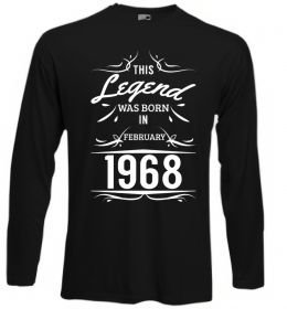 Лонгслів This legend was born in february