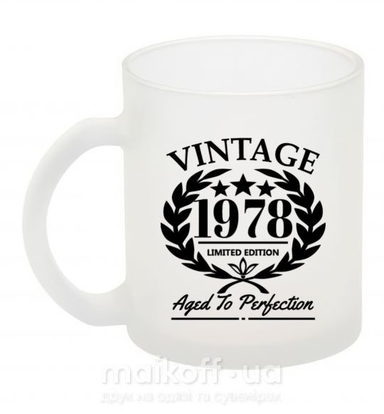 Чашка стеклянная Vintage 1978 Фроузен фото