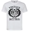 Мужская футболка Vintage 1978 Белый фото