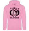 Жіноча толстовка (худі) Vintage 1978 Рожевий фото