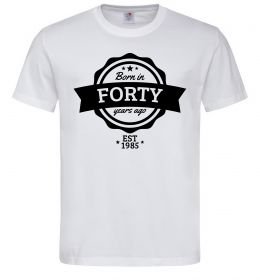 Мужская футболка Born in forty years ago