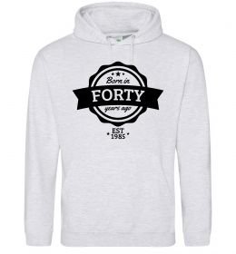 Женская толстовка (худи) Born in forty years ago Женская толстовка (худи) Born in forty years ago