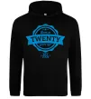 Мужская толстовка (худи) Born in twenty years ago Черный фото