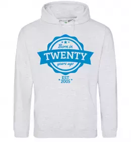 Мужская толстовка (худи) №20 original since Черный фото