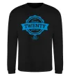 Світшот Born in twenty years ago Чорний фото