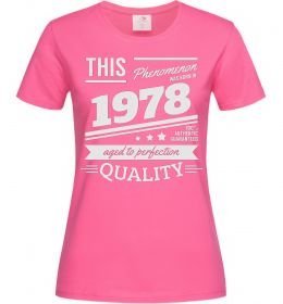 Жіноча футболка This Phenomenon was born in 1978