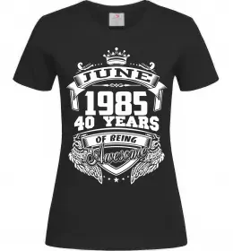 Женская футболка №40 original since Ярко-синий фото