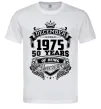 Мужская футболка December 1975 awesome Белый фото