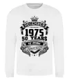 Свитшот December 1975 awesome Белый фото