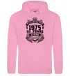 Женская толстовка (худи) December 1975 awesome Розовый фото