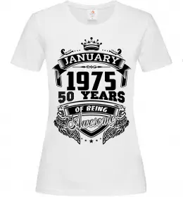 Женская футболка Classic 1968 Черный фото