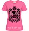 Жіноча футболка Jenuary 1968 awesome Яскраво-рожевий фото