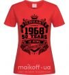 Женская футболка Jenuary 1968 awesome Красный фото