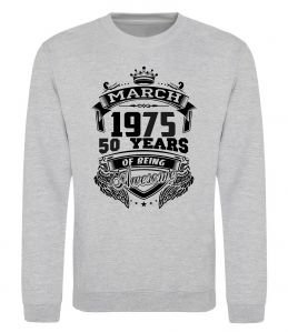 Свитшот March 1975 awesome