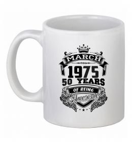 Чашка керамическая March 1975 awesome Чашка керамическая March 1975 awesome