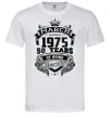 Чоловіча футболка March 1975 awesome Білий фото
