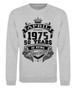 Свитшот April 1975 awesome