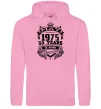 Мужская толстовка (худи) May 1975 awesome Розовый фото