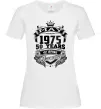 Жіноча футболка May 1975 awesome Білий фото