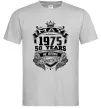 Мужская футболка May 1975 awesome Серый фото