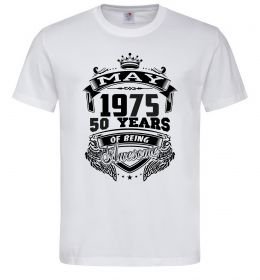 Мужская футболка May 1975 awesome