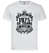 Мужская футболка May 1975 awesome Белый фото