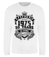 Свитшот June 1975 awesome Белый фото