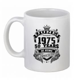 Чашка керамическая June 1975 awesome Чашка керамическая June 1975 awesome