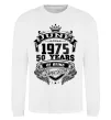 Свитшот June 1975 awesome Белый фото