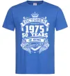 Чоловіча футболка October 1975 awesome Яскраво-синій фото