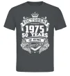 Чоловіча футболка October 1975 awesome Графіт фото