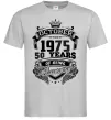 Чоловіча футболка October 1975 awesome Сірий фото