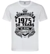 Чоловіча футболка October 1975 awesome Білий фото