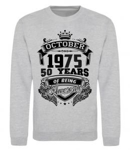 Свитшот October 1975 awesome Свитшот October 1975 awesome