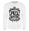 Свитшот October 1975 awesome Белый фото