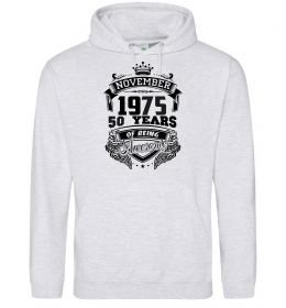 Женская толстовка (худи) November 1975 awesome Женская толстовка (худи) November 1975 awesome