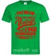 Мужская футболка Premium vintage 1968 Зеленый фото