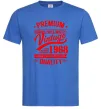 Мужская футболка Premium vintage 1968 Ярко-синий фото